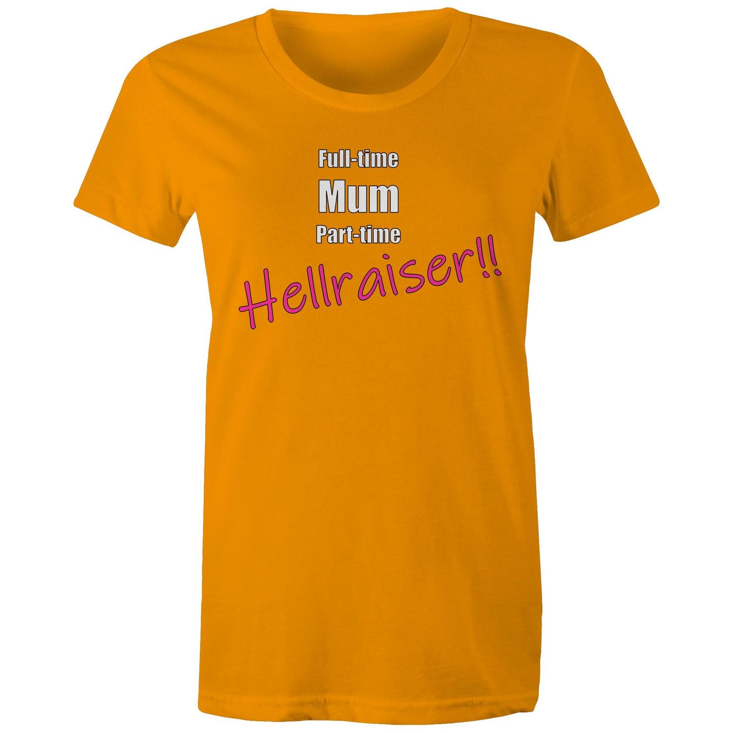 Rawkus®Australia - Full Time Mum - Australia AS Colour - Women's Maple Tee