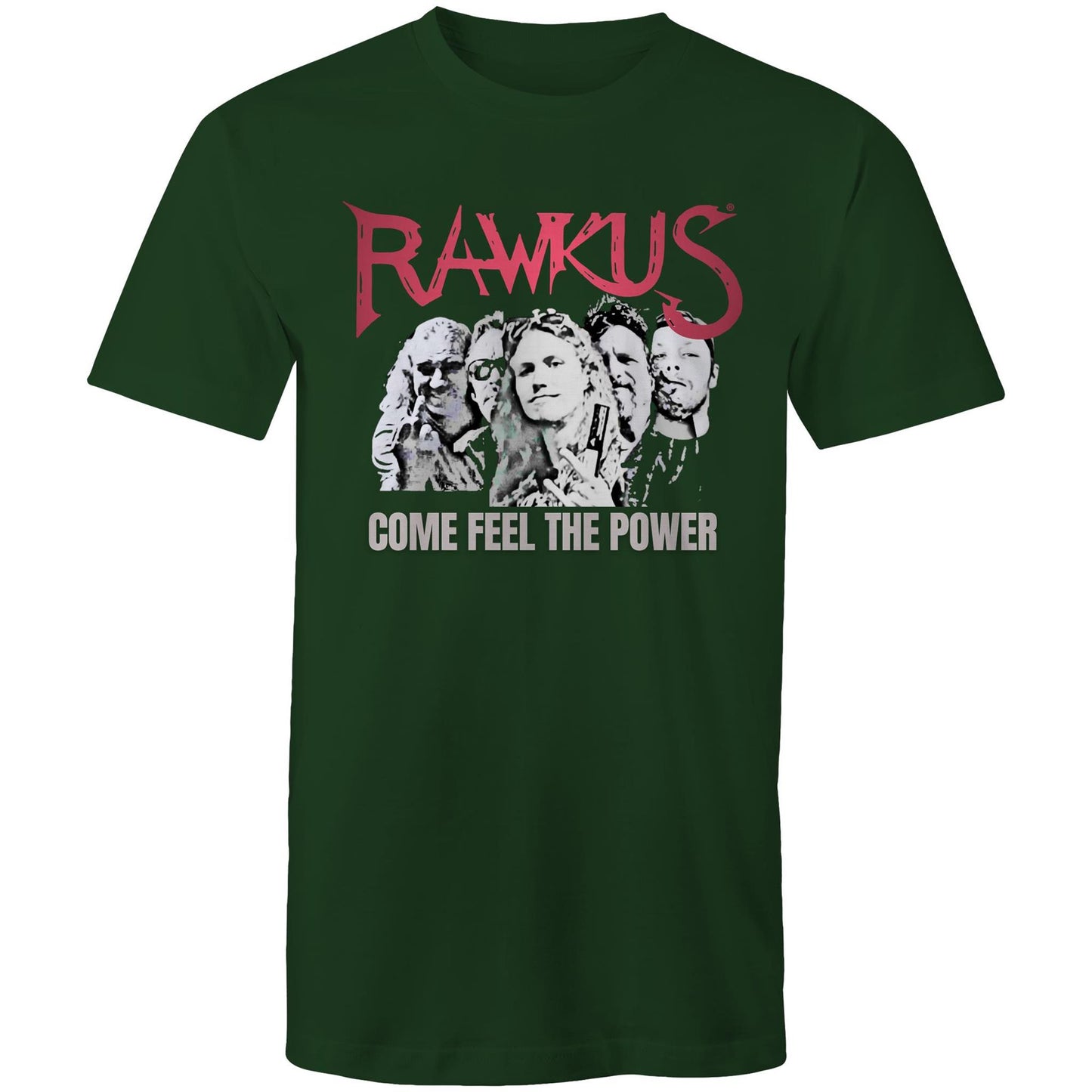 Rawkus®Heavy - Come Feel The Power- Mens T-Shirt