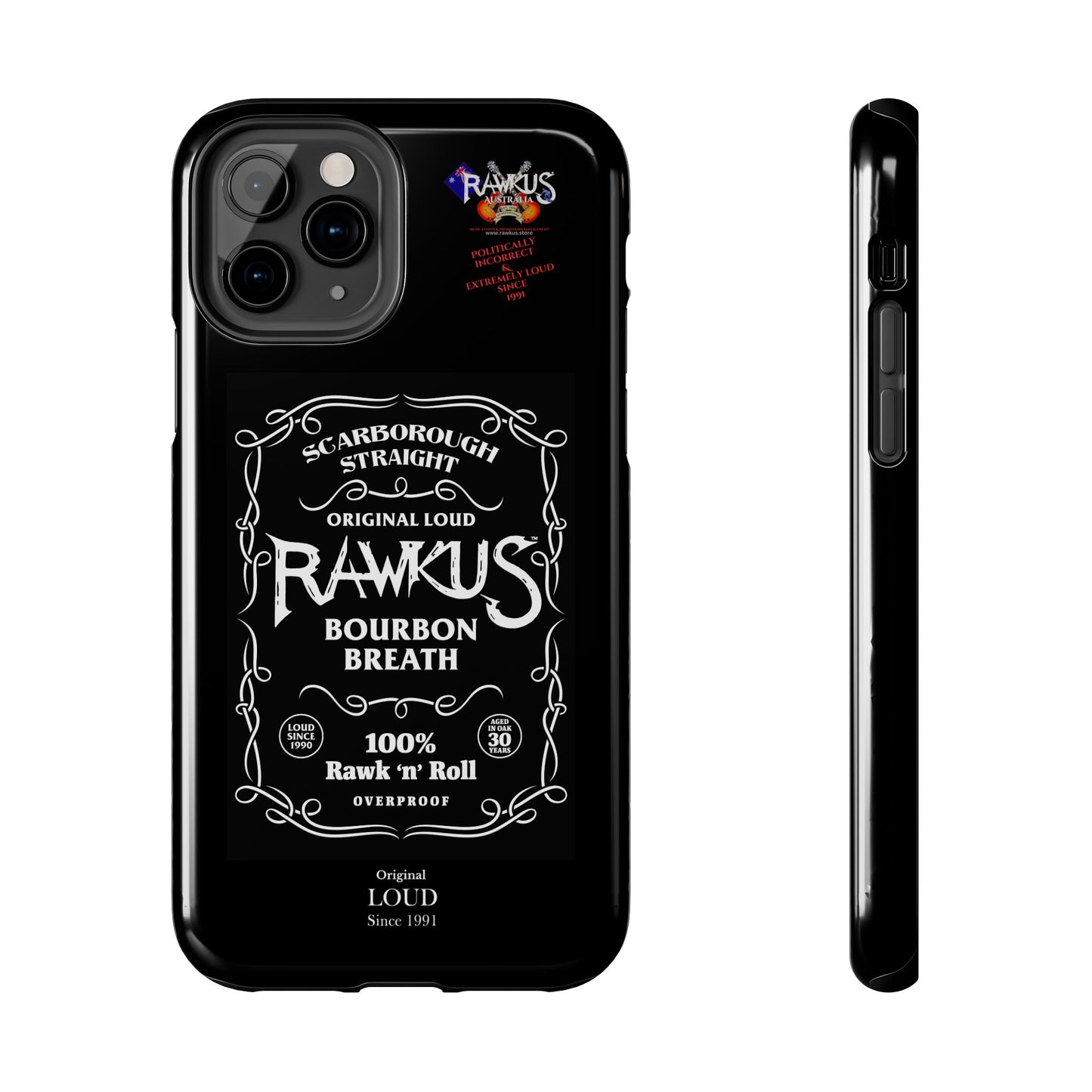 Rawkus®Heavy - Bourbon Breath - Tough Phone Case