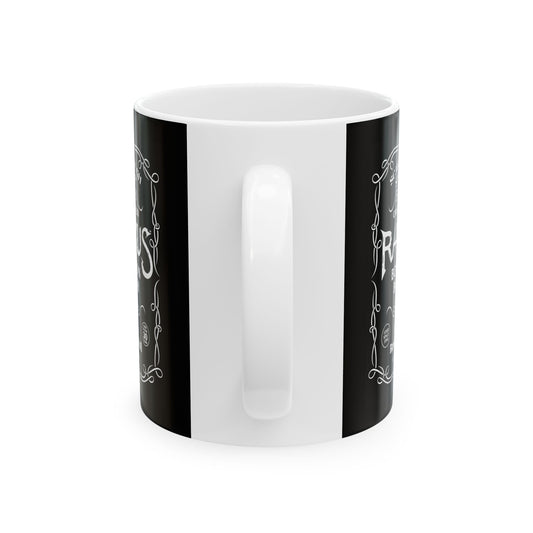 Rawkus®Heavy - Bourbon Breath - Ceramic Mug - Perfect for Heavy Metal