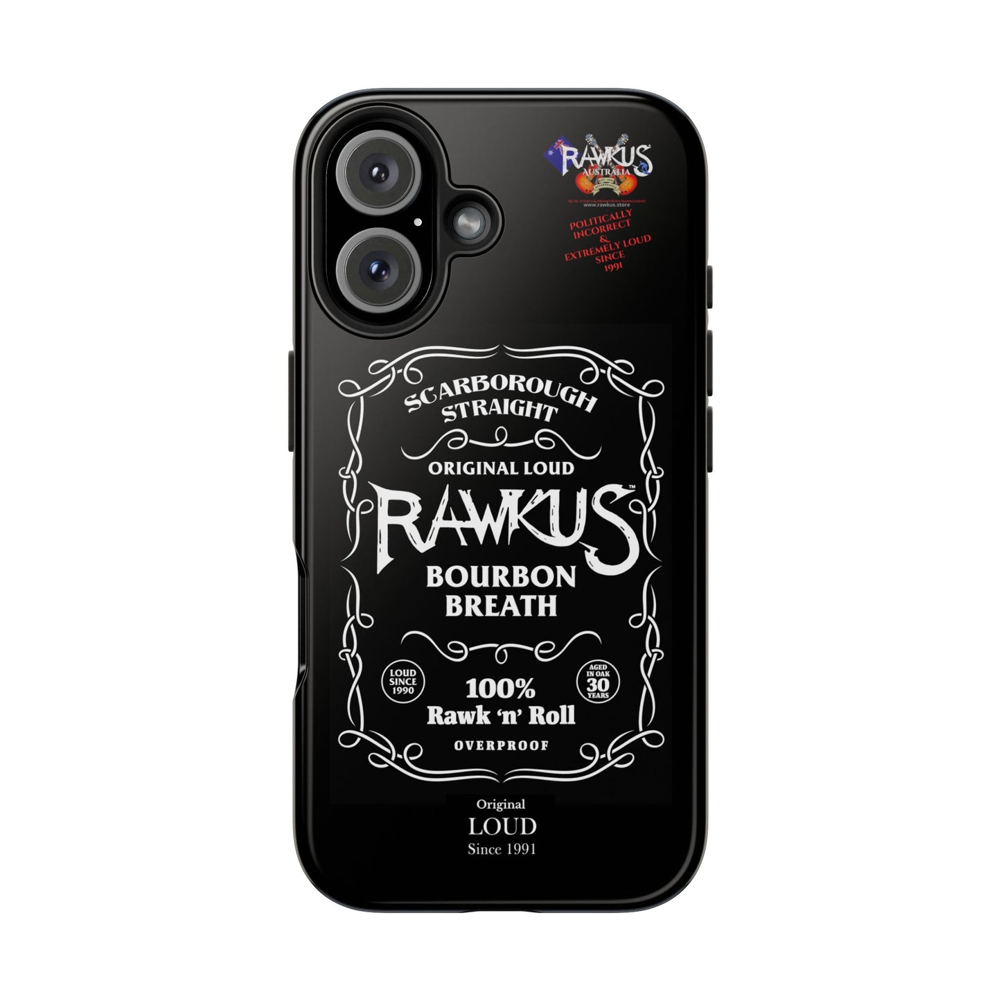 Rawkus®Heavy - Bourbon Breath - Tough Phone Case