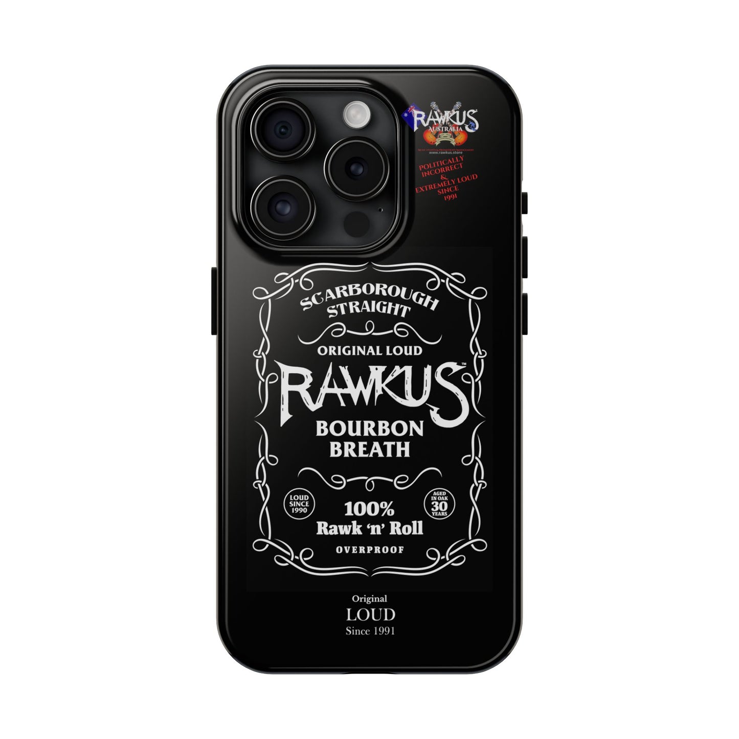 Rawkus®Heavy - Bourbon Breath - Tough Phone Case