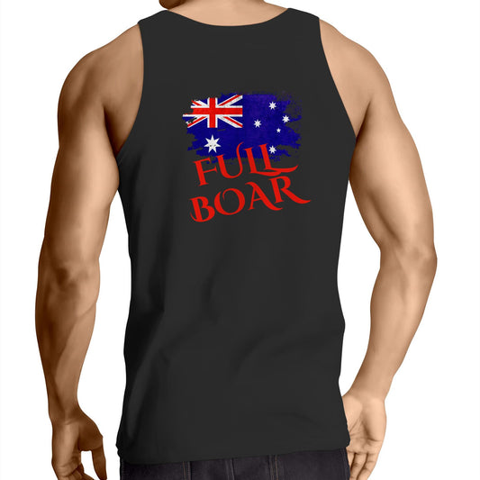 Rawkus®Heavy - Full Boar - Mens Singlet Top