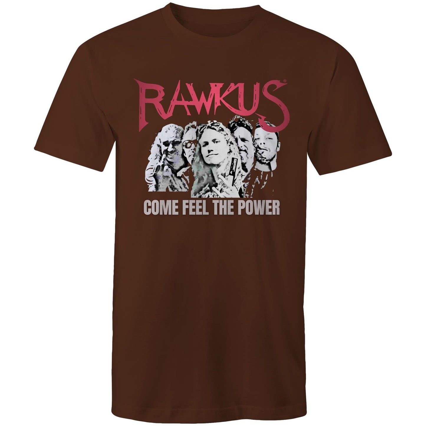 Rawkus®Heavy - Come Feel The Power- Mens T-Shirt