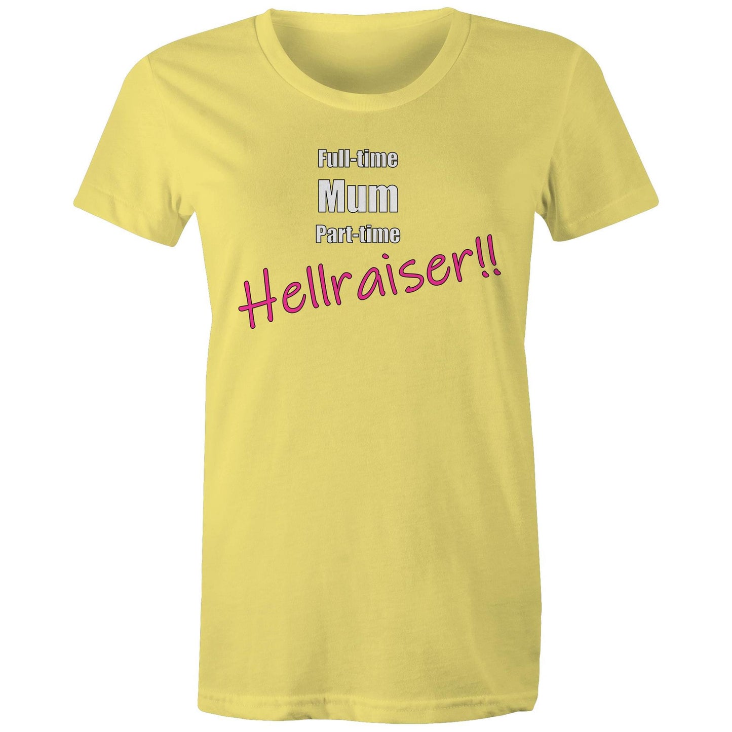 Rawkus®Australia - Full Time Mum - Australia AS Colour - Women's Maple Tee