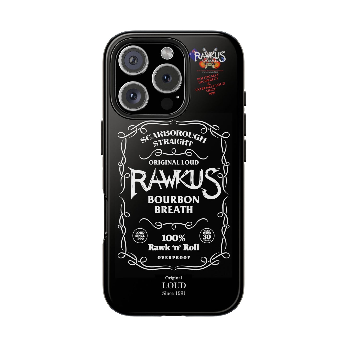 Rawkus®Heavy - Bourbon Breath - Tough Phone Case