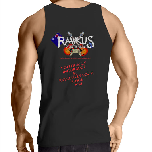 Rawkus®Heavy - Come Feel the Power - Mens Singlet Top