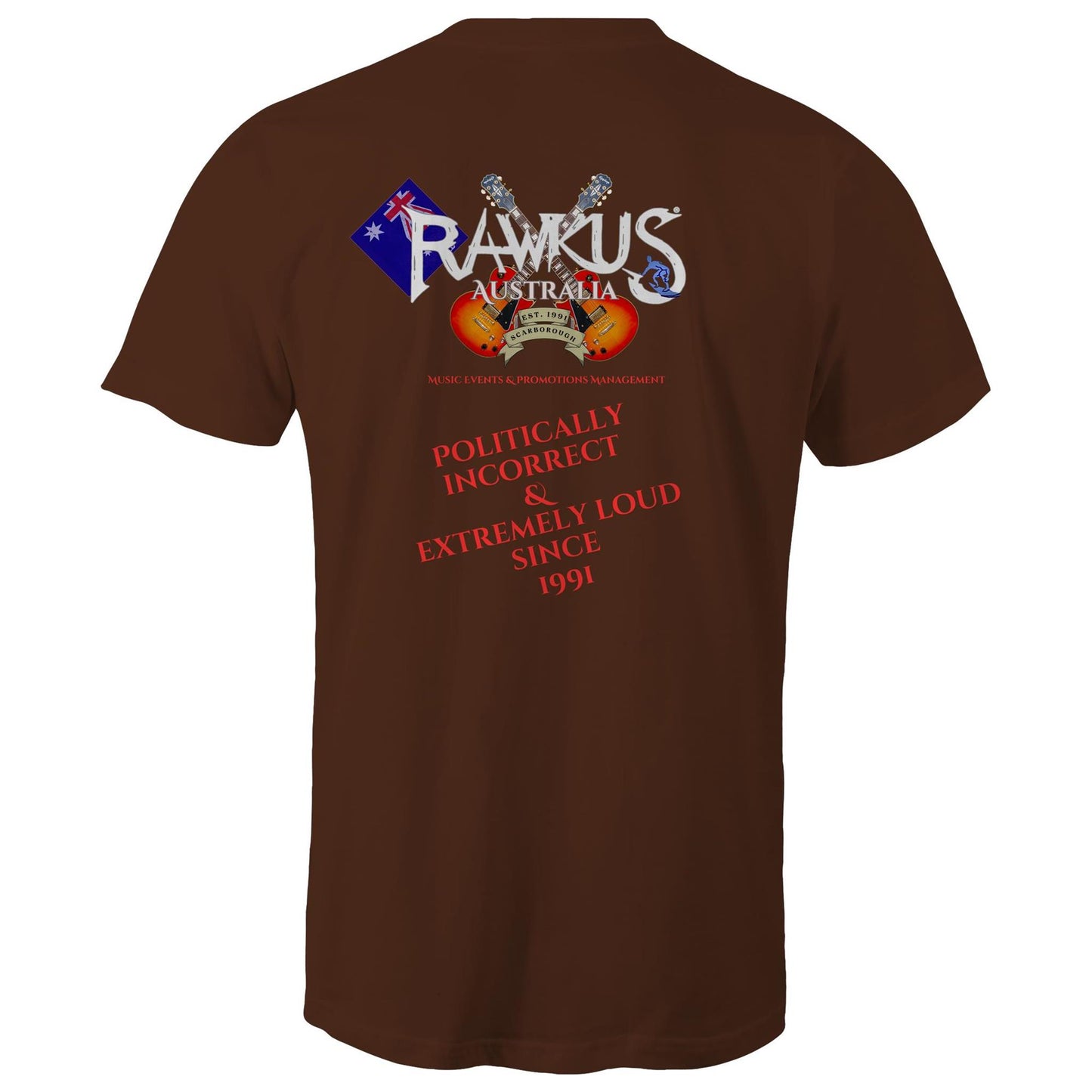 Rawkus®Heavy - Come Feel The Power- Mens T-Shirt