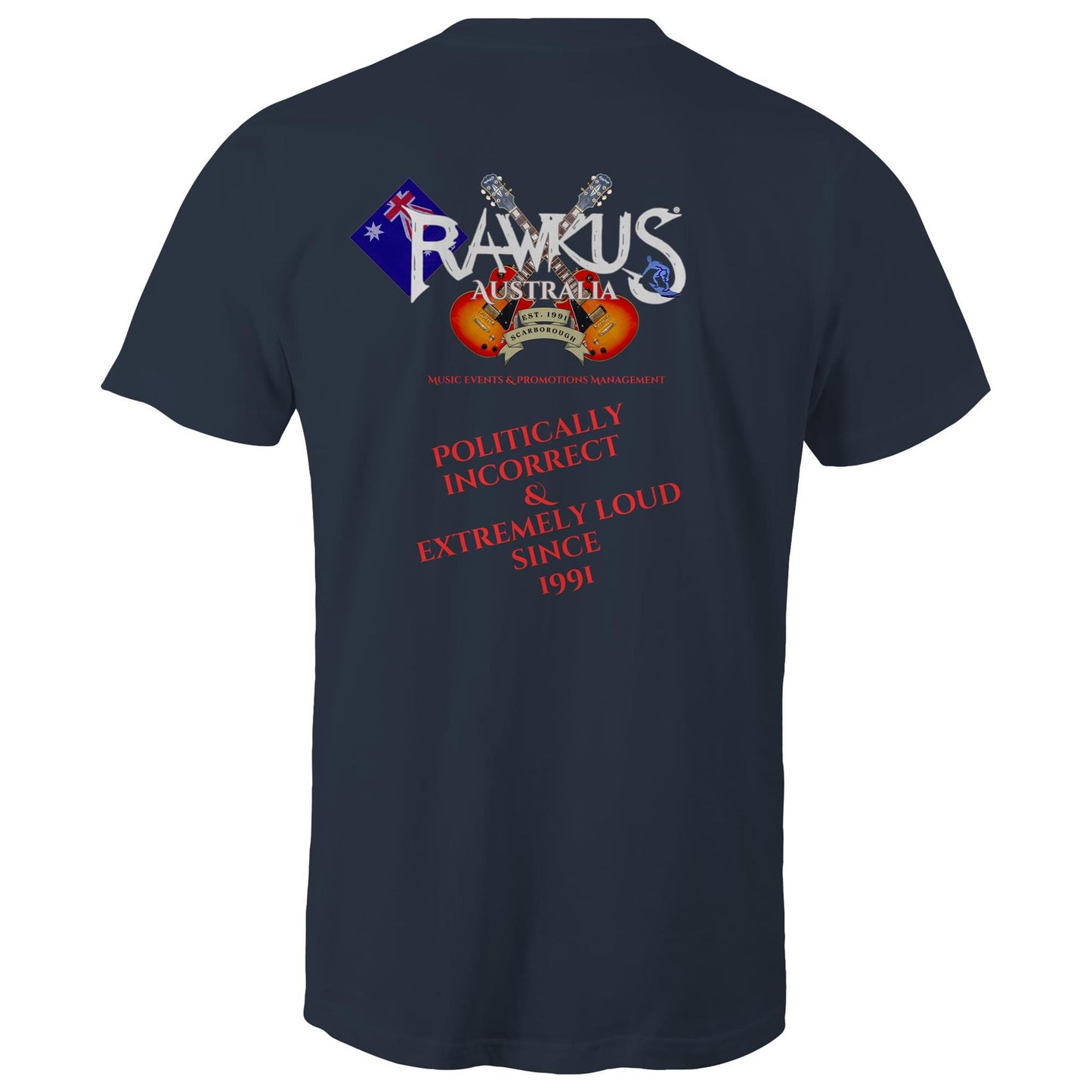 Rawkus®Heavy - Come Feel The Power- Mens T-Shirt
