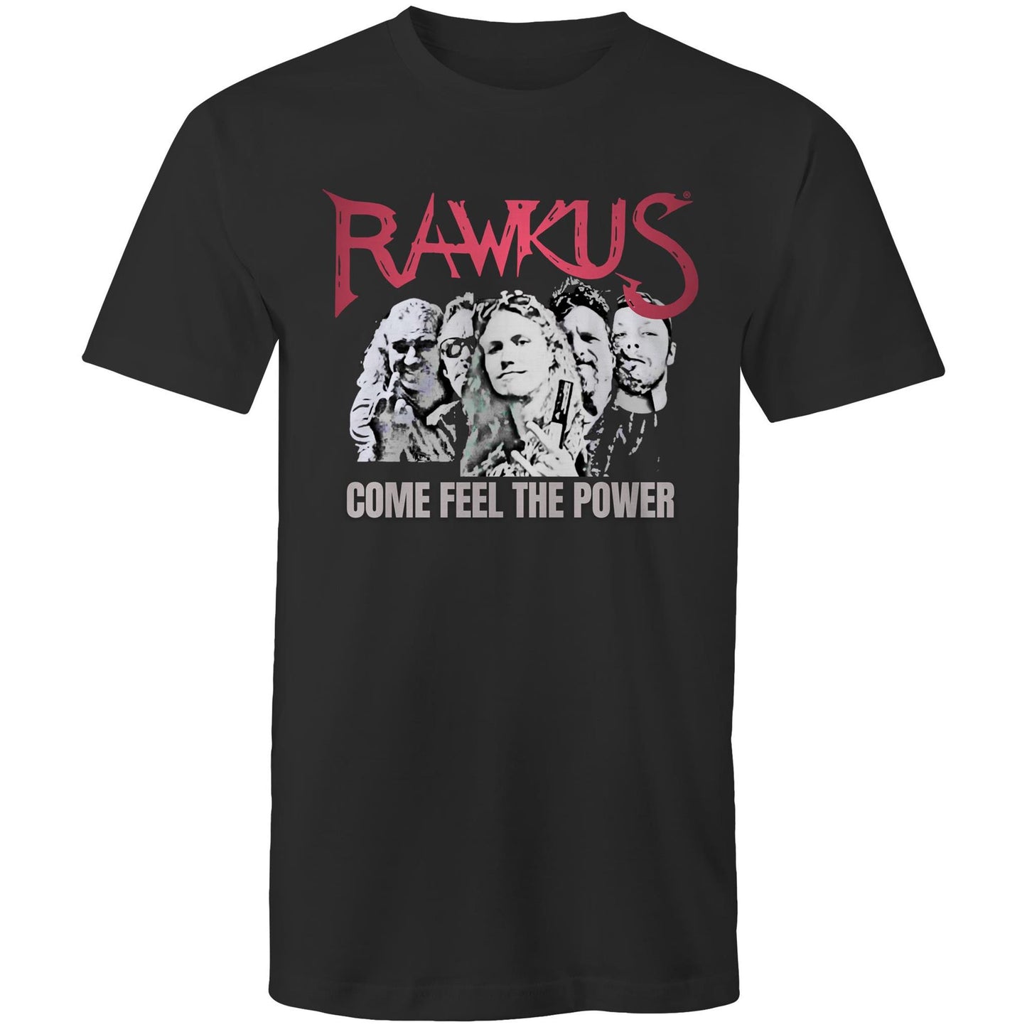 Rawkus®Heavy - Come Feel The Power- Mens T-Shirt
