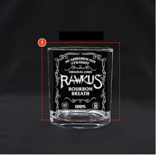Rawkus®Heavy - Bourbon Breath - Whiskey Tumbler