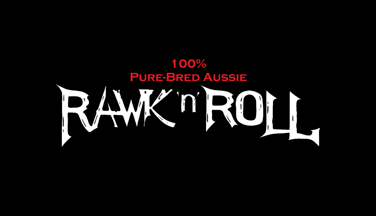 Rawkus®Australia - Rawk'n'Roll - Double Sided Flag