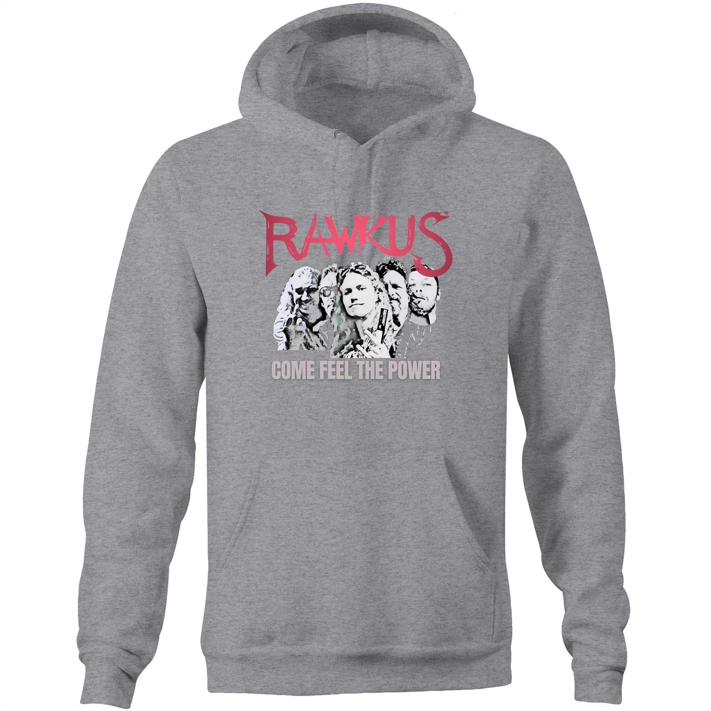 Rawkus®Heavy - Come feel the Power 2025 - AS Colour Stencil - Pocket Hoodie Sweatshirt