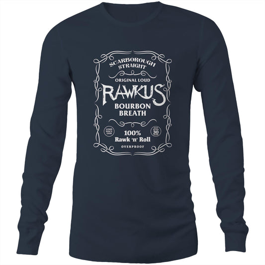 Rawkus®Heavy - Bourbon Breath - Mens Long Sleeve T-Shirt