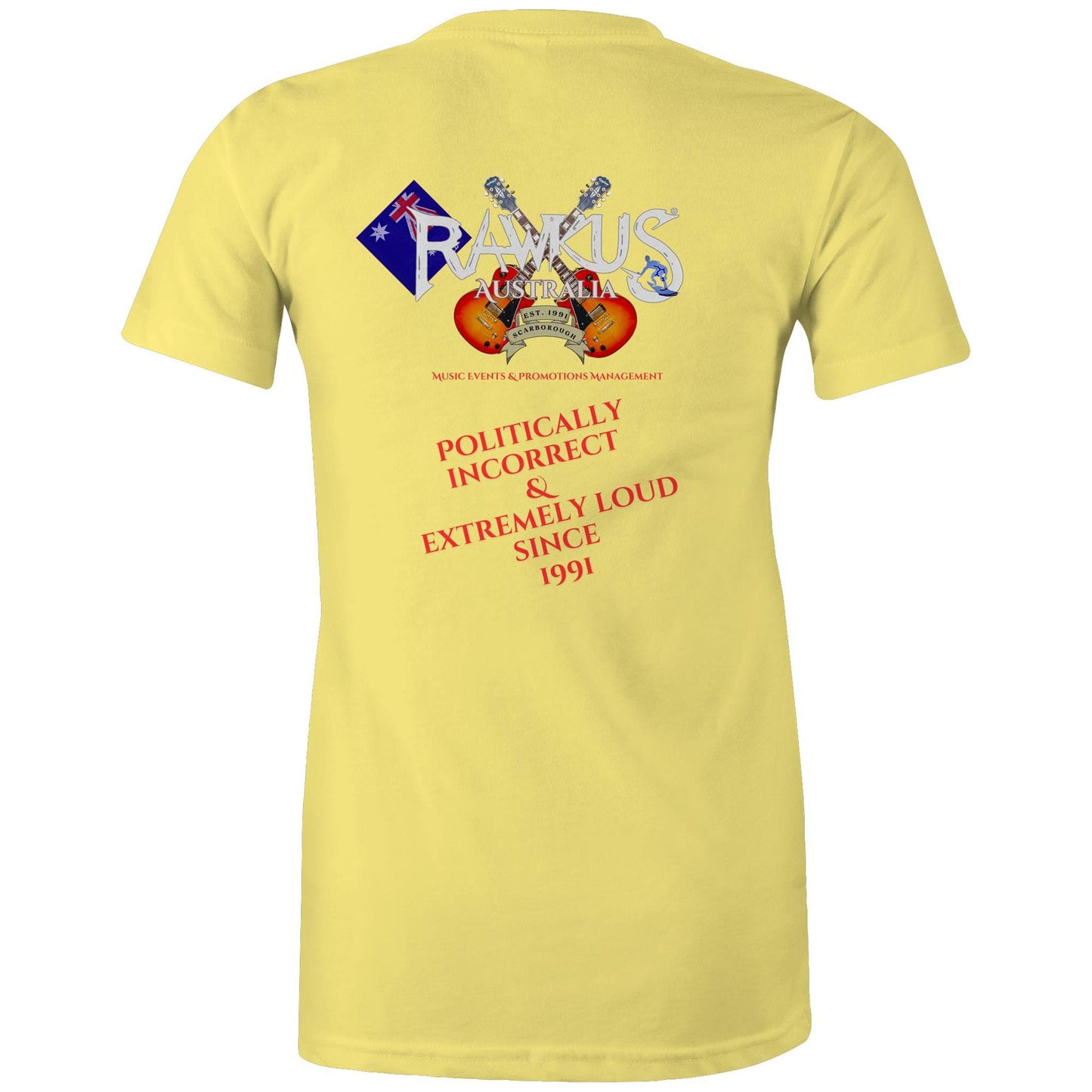 Rawkus®Australia - Full Time Mum - Australia AS Colour - Women's Maple Tee