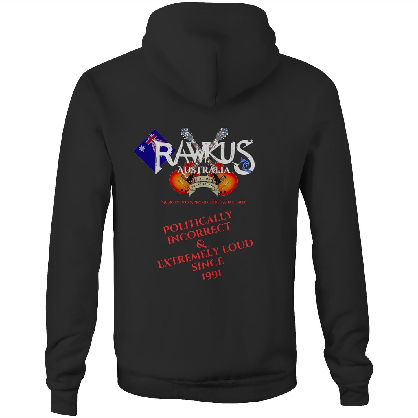 Rawkus®Heavy - Come feel the Power 2025 - AS Colour Stencil - Pocket Hoodie Sweatshirt