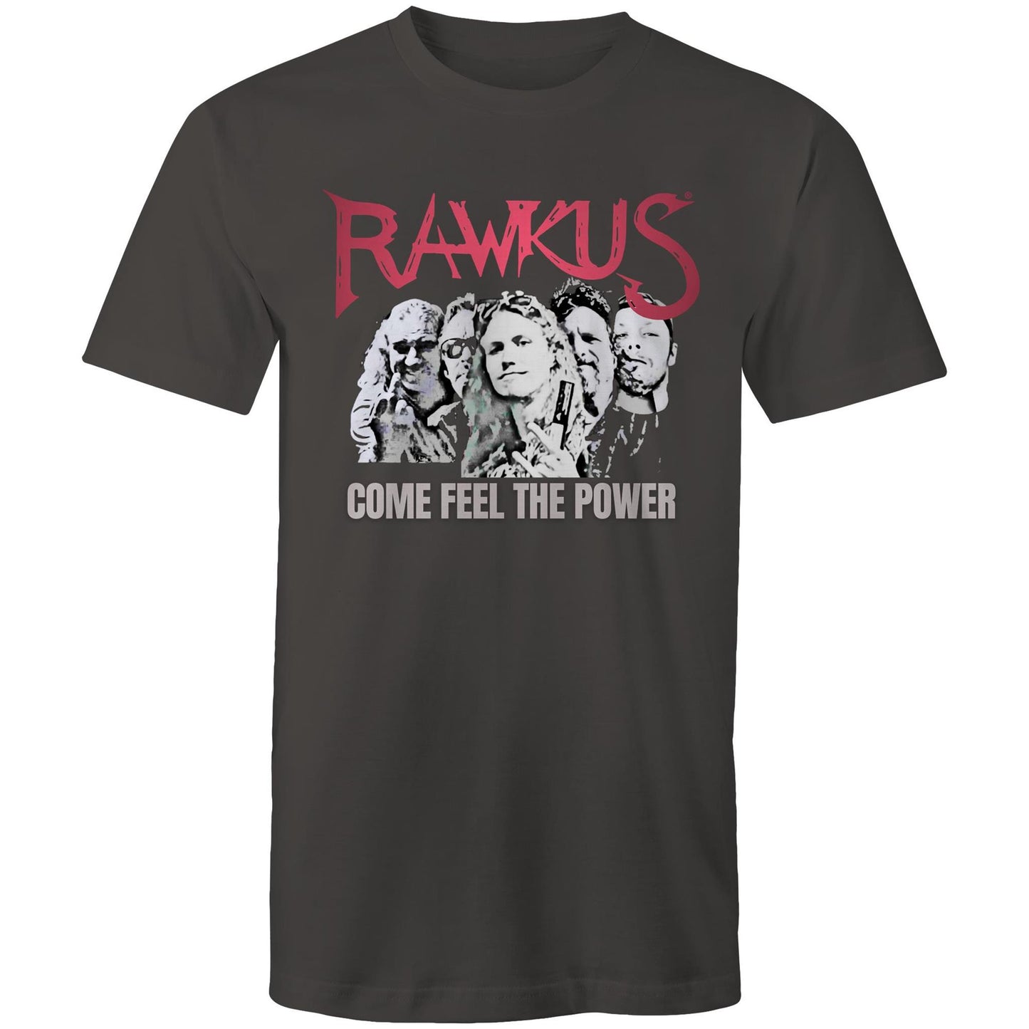 Rawkus®Heavy - Come Feel The Power- Mens T-Shirt