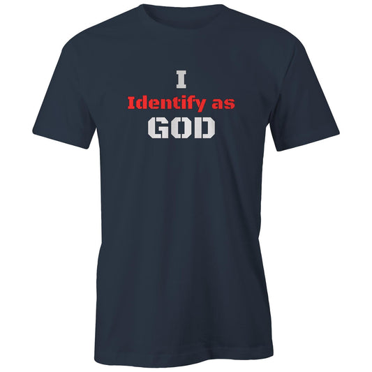 Rawkus®Australia - I Identify as - GOD - Unisex T-Shirt