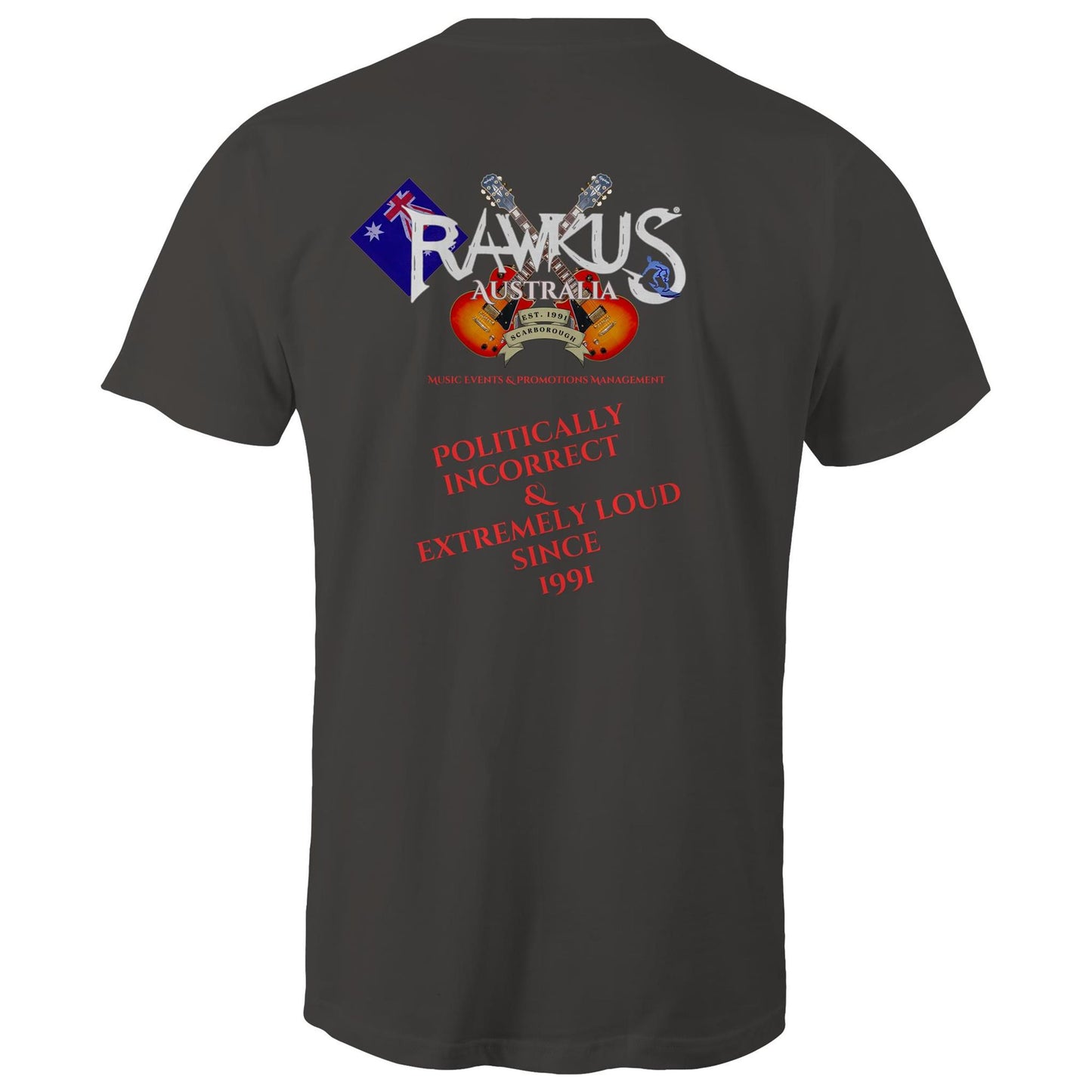 Rawkus®Heavy - Come Feel The Power- Mens T-Shirt