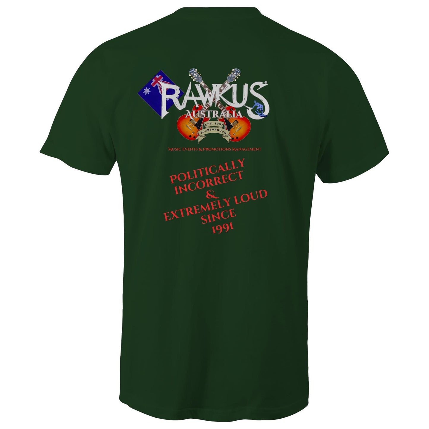 Rawkus®Heavy - Come Feel The Power- Mens T-Shirt