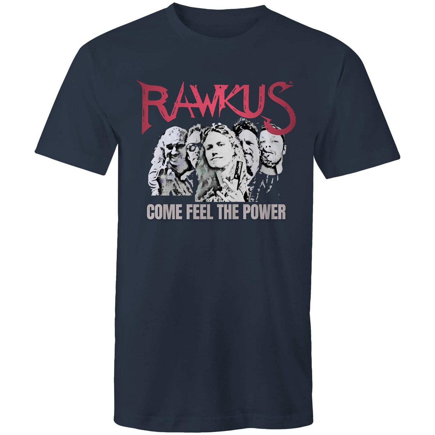Rawkus®Heavy - Come Feel The Power- Mens T-Shirt