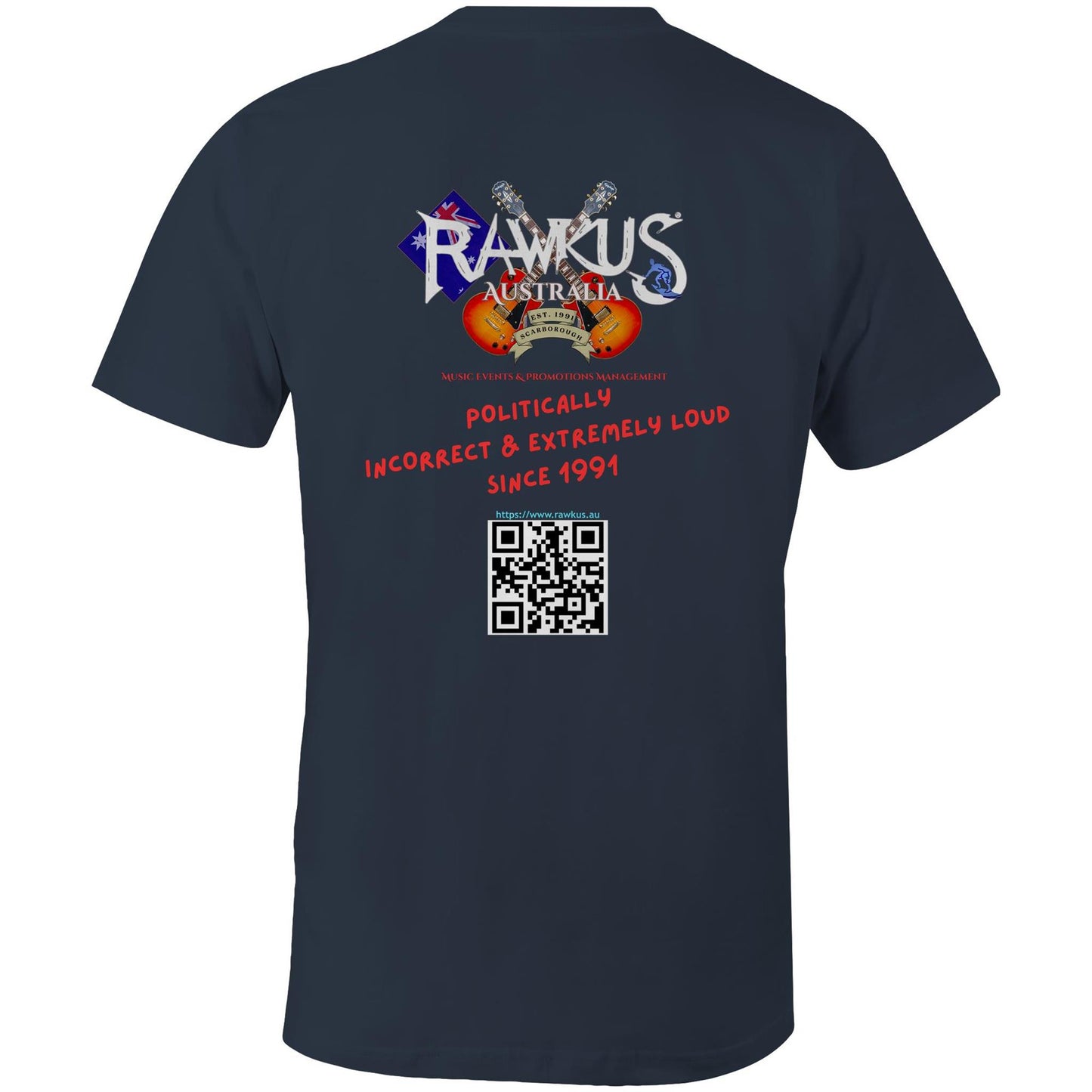 Rawkus®Australia - I Identify as - CRAZY - Unisex T-Shirt
