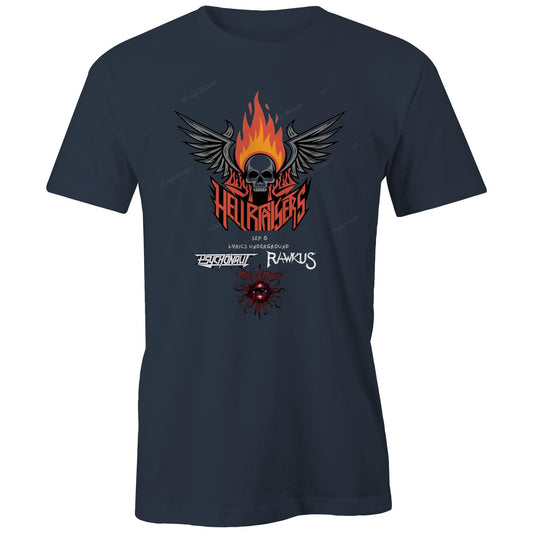 Rawkus®Australia - West Coast Monsters of Rock & Metal - Hellraisers - Unisex AS Colour - Classic Tee