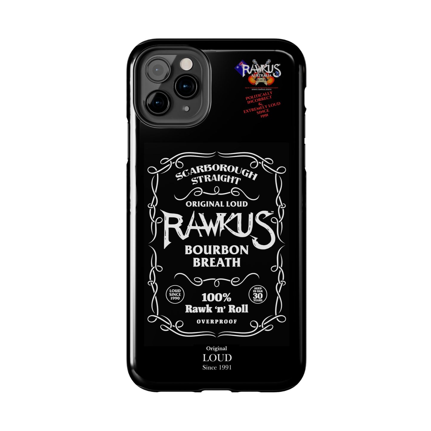 Rawkus®Heavy - Bourbon Breath - Tough Phone Case