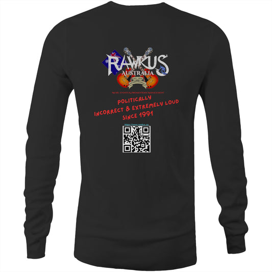 Rawkus®Australia - West Coast Monsters of Rock & Metal - Psycho-Rawk - Mens Long Sleeve T-Shirt