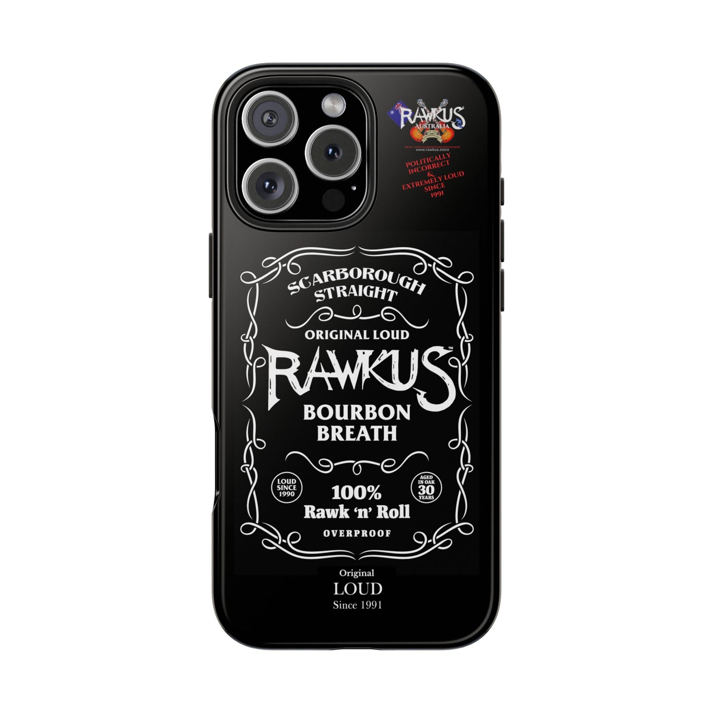 Rawkus®Heavy - Bourbon Breath - Tough Phone Case