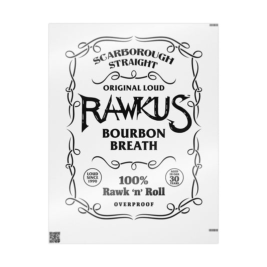 Rawkus®Heavy- Bourbon Breath - Wrapping Paper