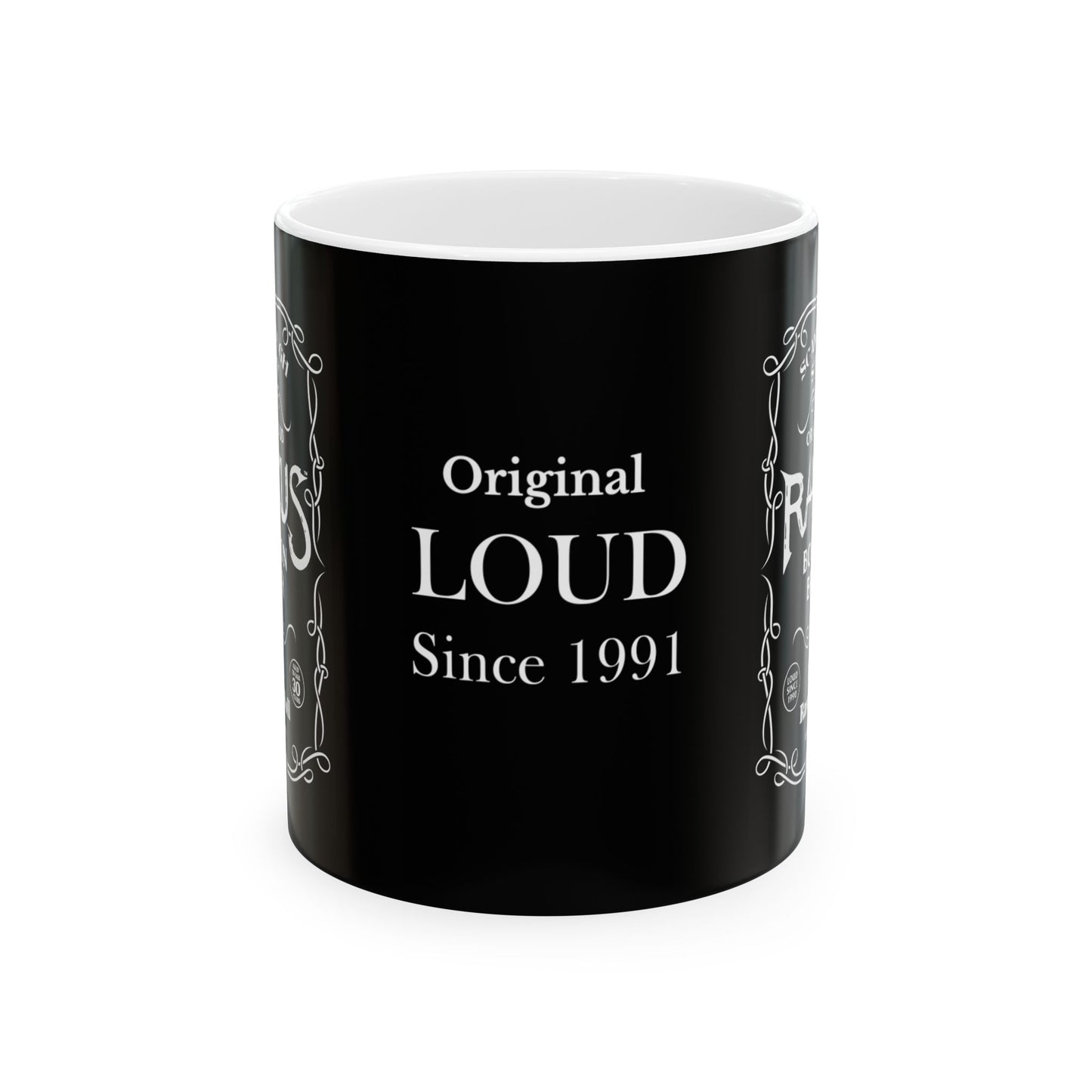 Rawkus®Heavy - Bourbon Breath - Ceramic Mug - Perfect for Heavy Metal