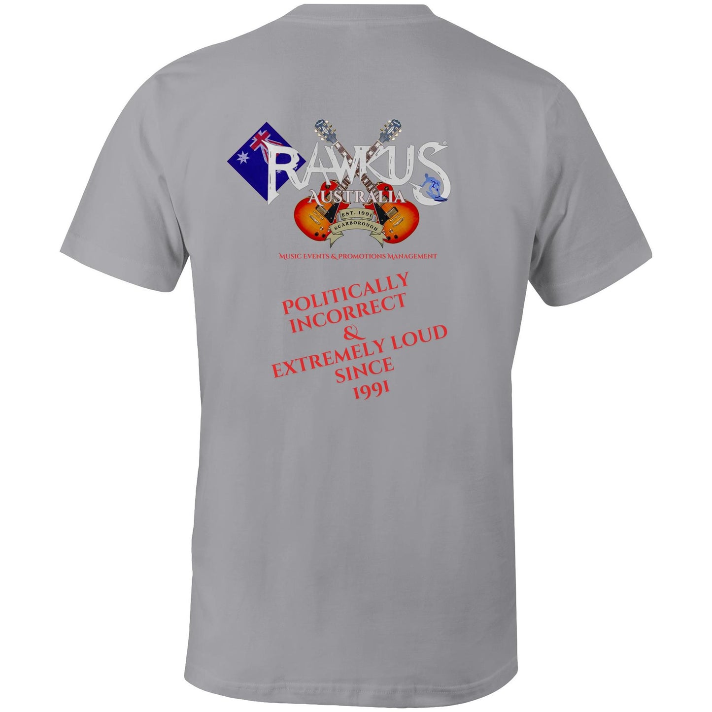 Rawkus®Australia - I Identify as - AUSSIE - Unisex T-Shirt -