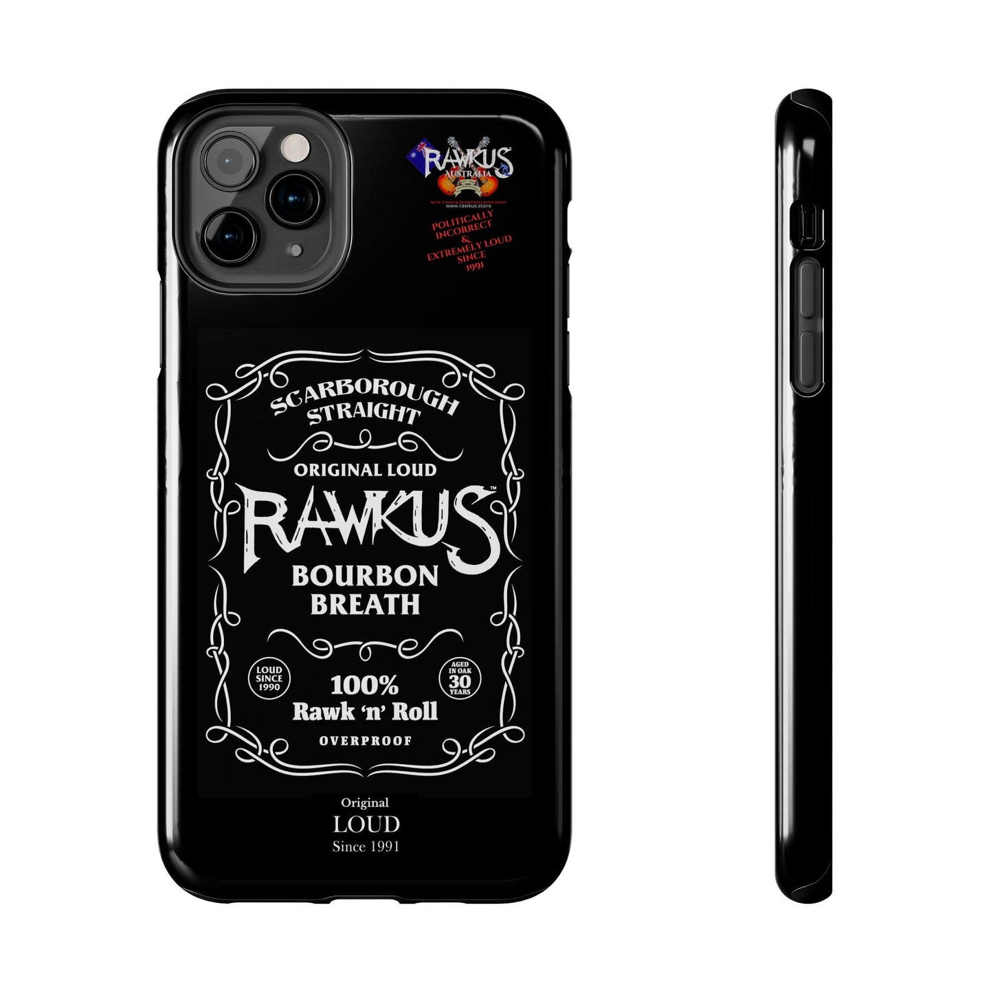 Rawkus®Heavy - Bourbon Breath - Tough Phone Case