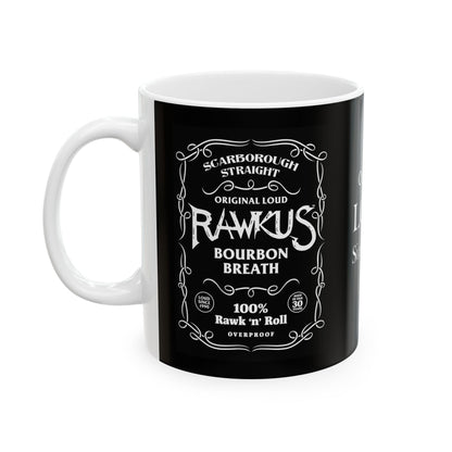 Rawkus®Heavy - Bourbon Breath - Ceramic Mug - Perfect for Heavy Metal