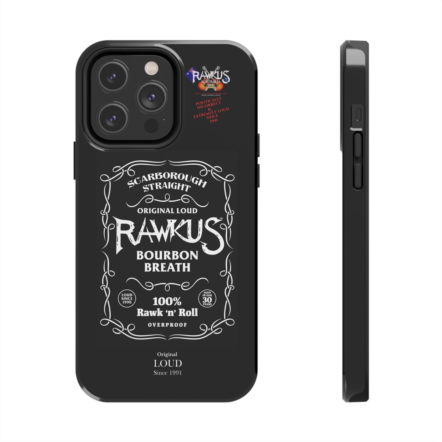 Rawkus®Heavy - Bourbon Breath - Tough Phone Case