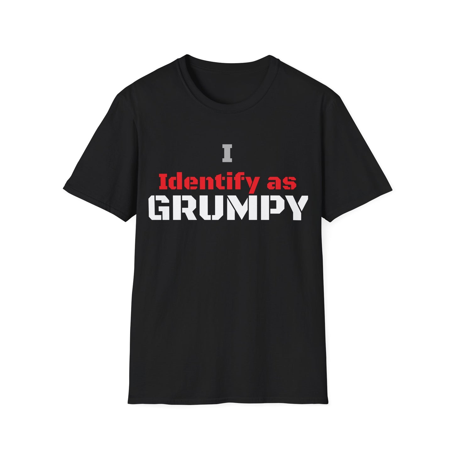Rawkus®Australia - I Identify as - Grumpy - T-Shirt