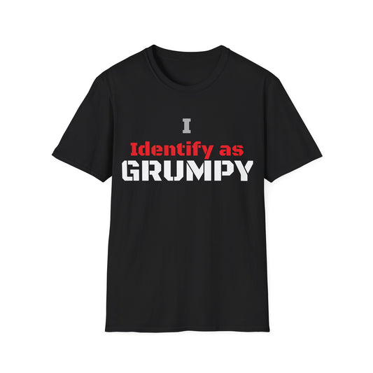 Rawkus®Australia - I Identify as - Grumpy - T-Shirt