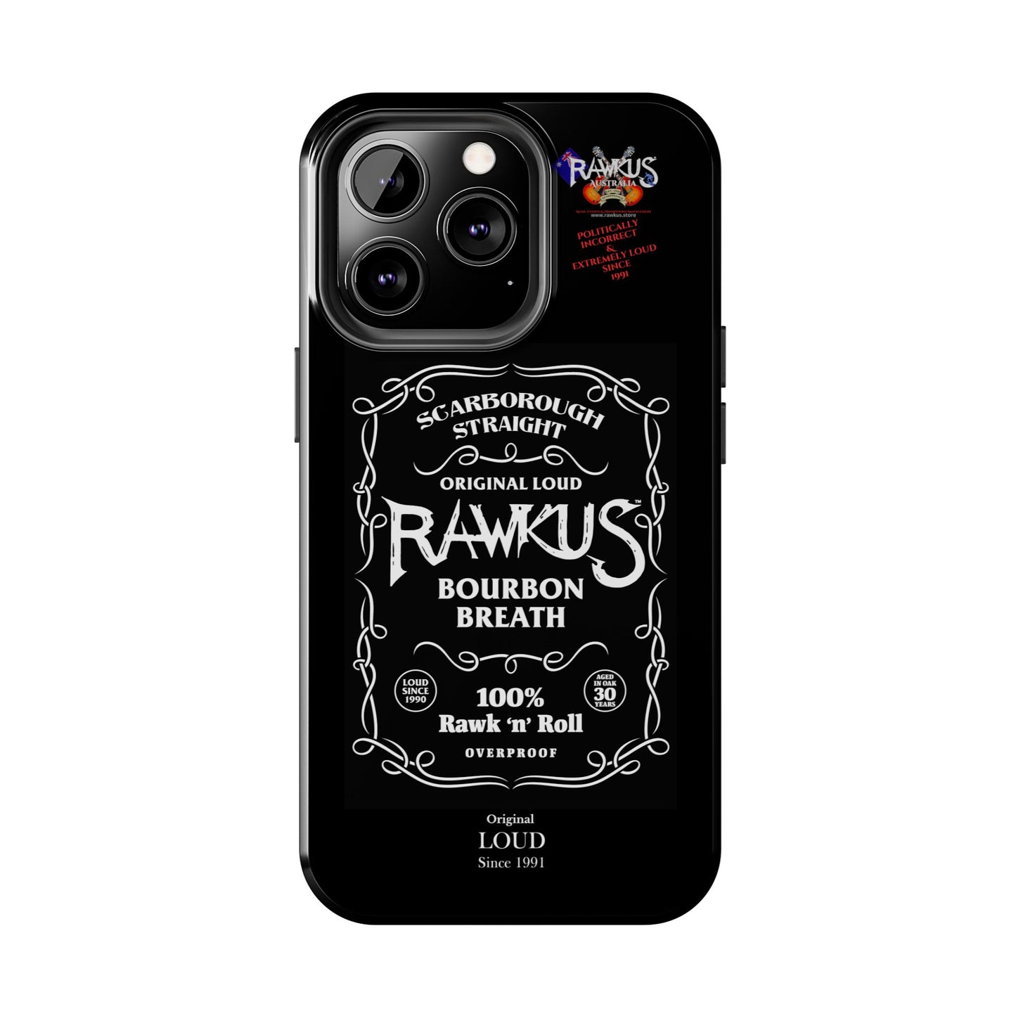 Rawkus®Heavy - Bourbon Breath - Tough Phone Case