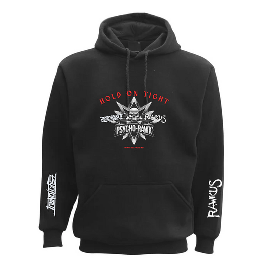 Rawkus®Australia - West Coast Monsters of Rock & Metal - Psycho-Rawk - Unisex Hoodie