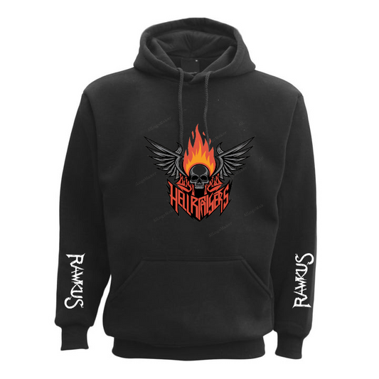 Rawkus®Australia - West Coast Monsters of Rock & Metal - Hellraisers - Unisex Hoodie