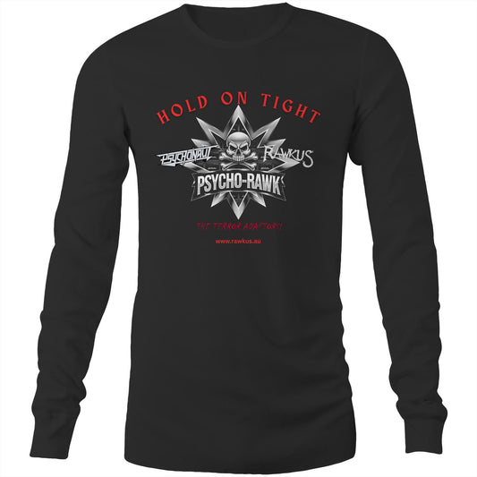 Rawkus®Australia - West Coast Monsters of Rock & Metal - PsychoRawk - Mens Long Sleeve T-Shirt