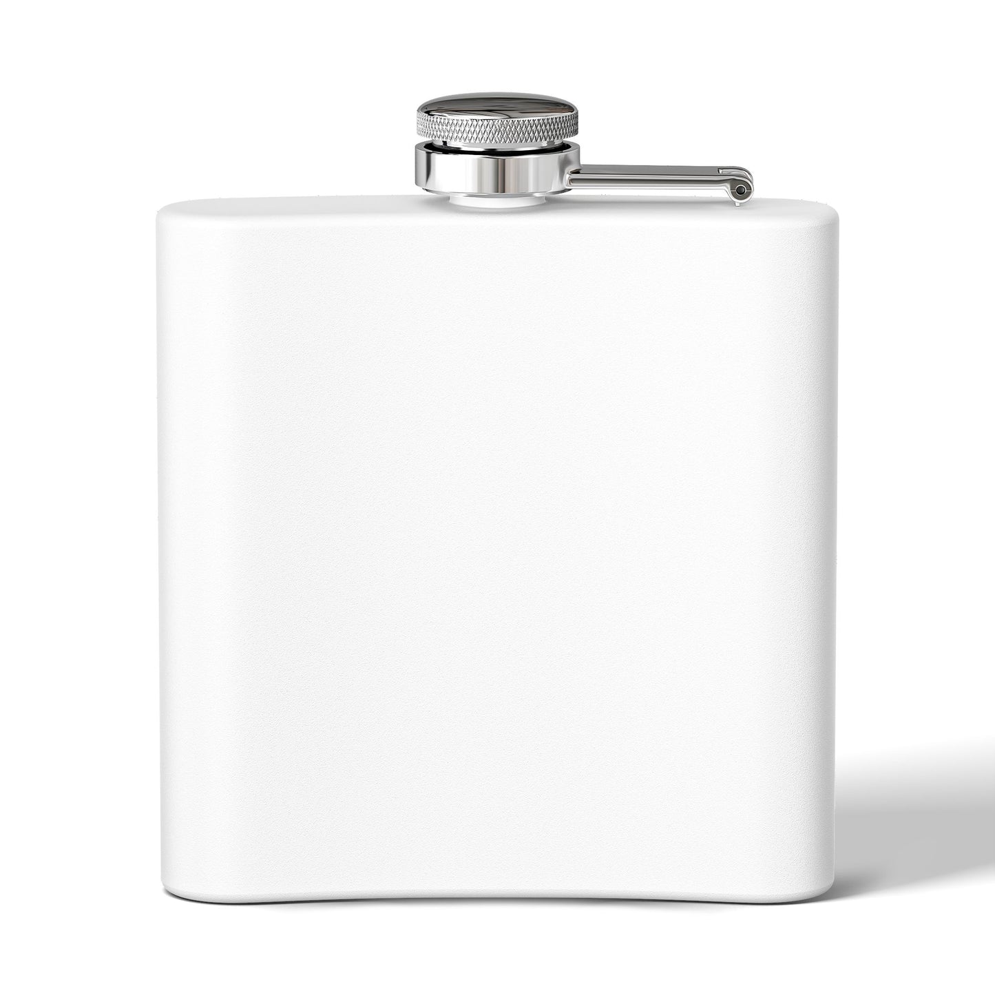 Rawkus® Heavy Stainless Steel Flask - 6oz Bourbon Breath Design