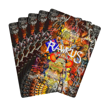 Rawkus®Australia Playing Cards - Custom Design for Game Night & Collectors