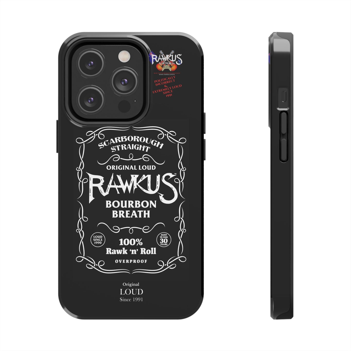 Rawkus®Heavy - Bourbon Breath - Tough Phone Case