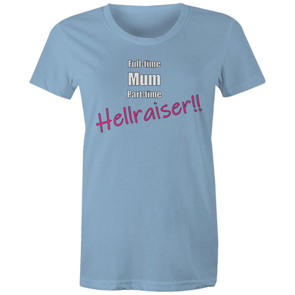 Rawkus®Australia - Full Time Mum - Australia AS Colour - Women's Maple Tee