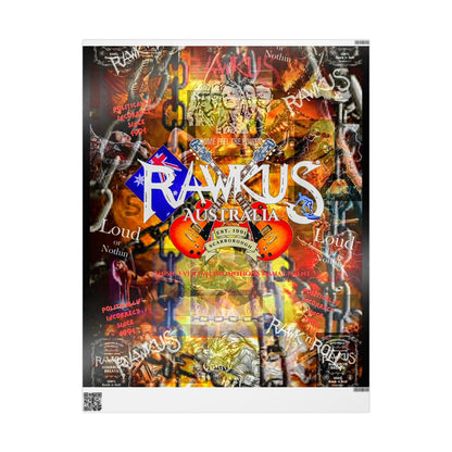 Rawkus®Australia Themed Wrapping Paper