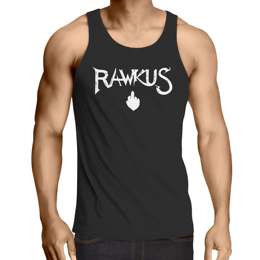 Rawkus®Heavy - FU - AS Colour Lowdown - Mens Singlet Top