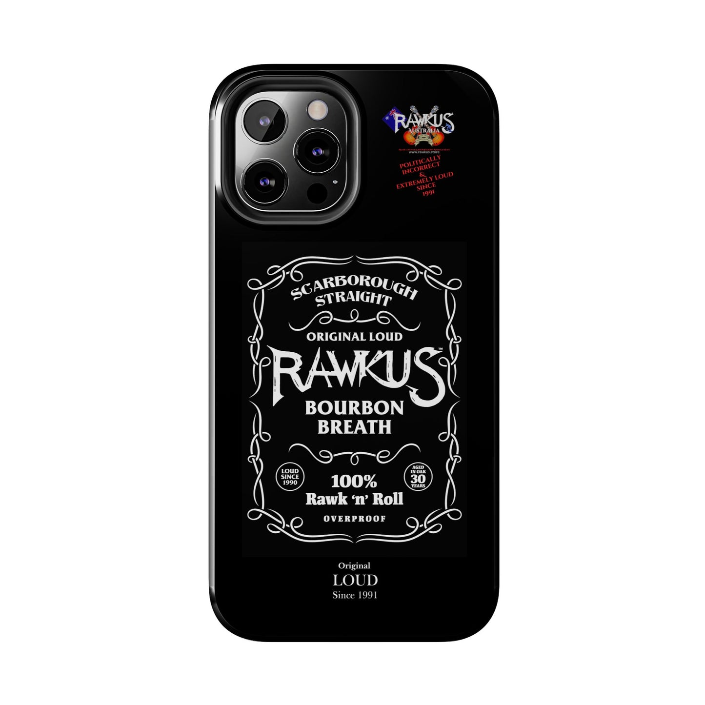 Rawkus®Heavy - Bourbon Breath - Tough Phone Case