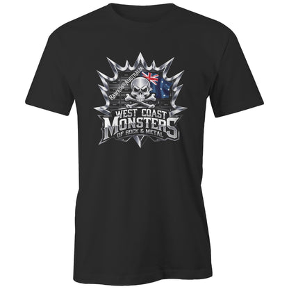 Rawkus®Australia - West Coast Monsters of Rock & Metal - AS Colour Organic Tee